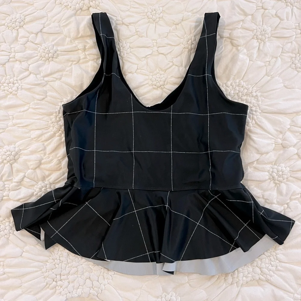 Albion Peplum Swim Top - Picture 5 of 7